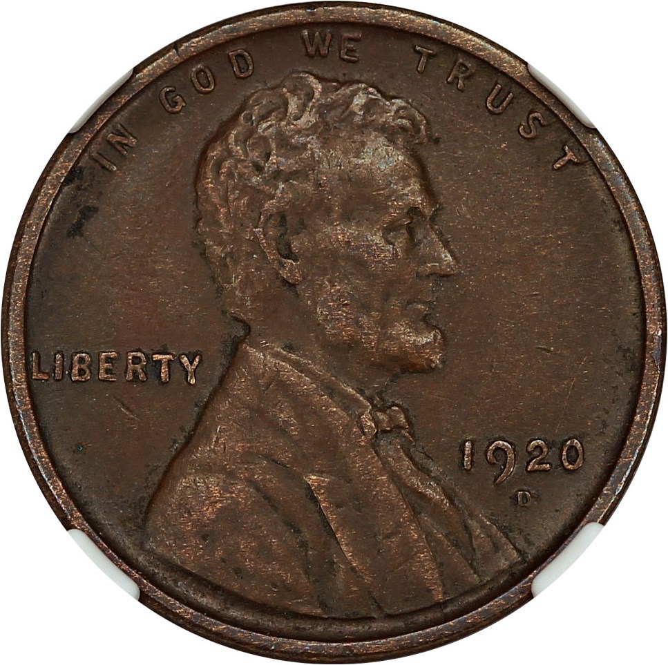 image for: 1920-D 1c NGC XF40 BN