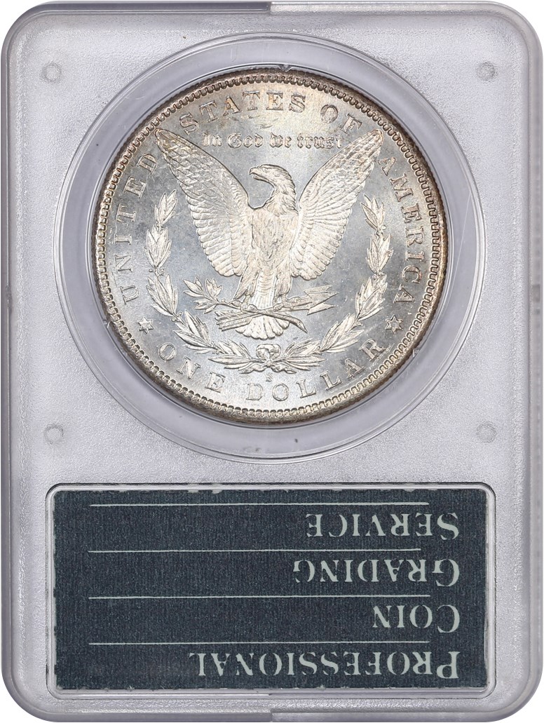 image for: 1899-S $1 PCGS MS64 PL (OGH Rattler Holder)