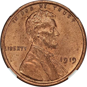 image for: 1919 1c NGC UNC Details (Altered Color)