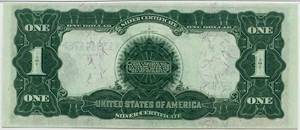 image for: FR. 229 1899 $1 Silver Certificate PMG Gem Unc 65 EPQ