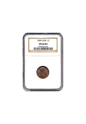 image for: 1909-S VDB 1c NGC MS66 BN