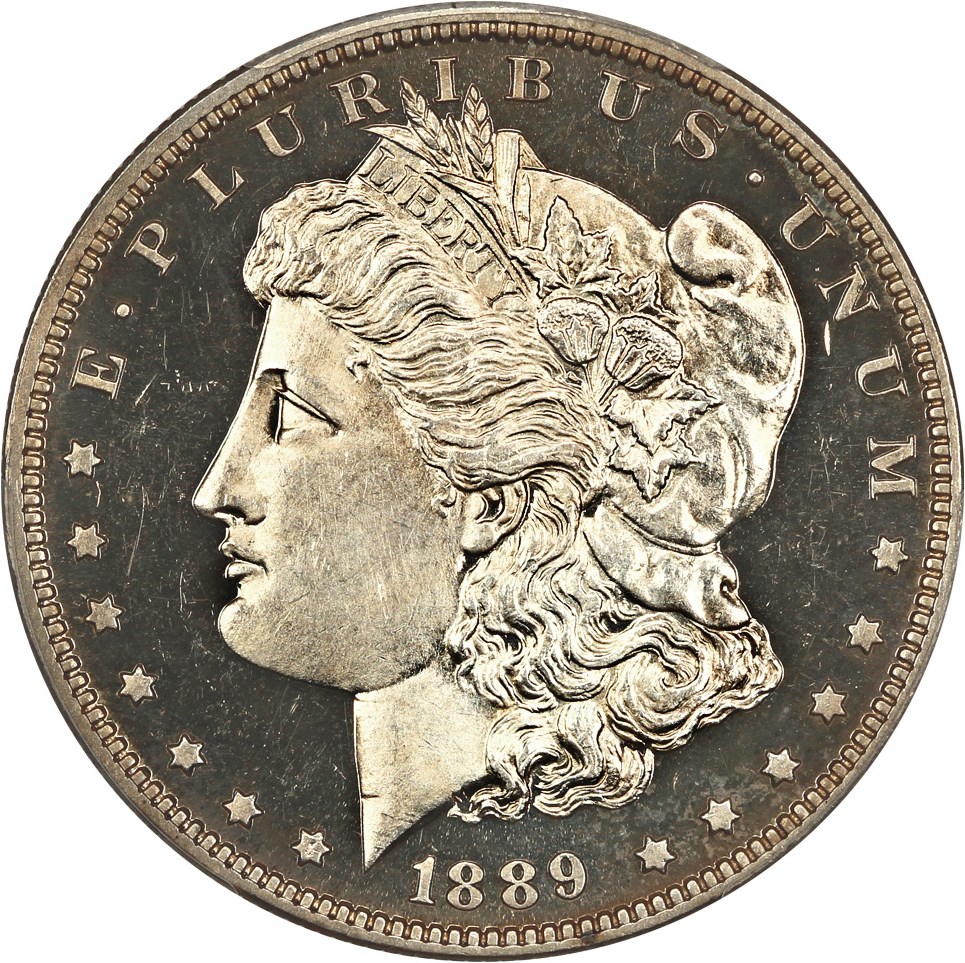 image for: 1889 $1 PCGS/CAC Proof 64 CAM