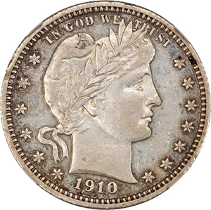 image for: 1910 25c NGC Proof 55