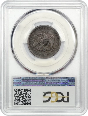 image for: 1873 25c PCGS VF20 (No Arrows, Closed 3)