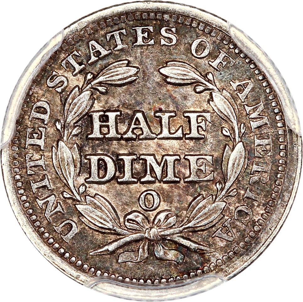 image for: 1854-O H10c PCGS/CAC AU55 (Arrows)