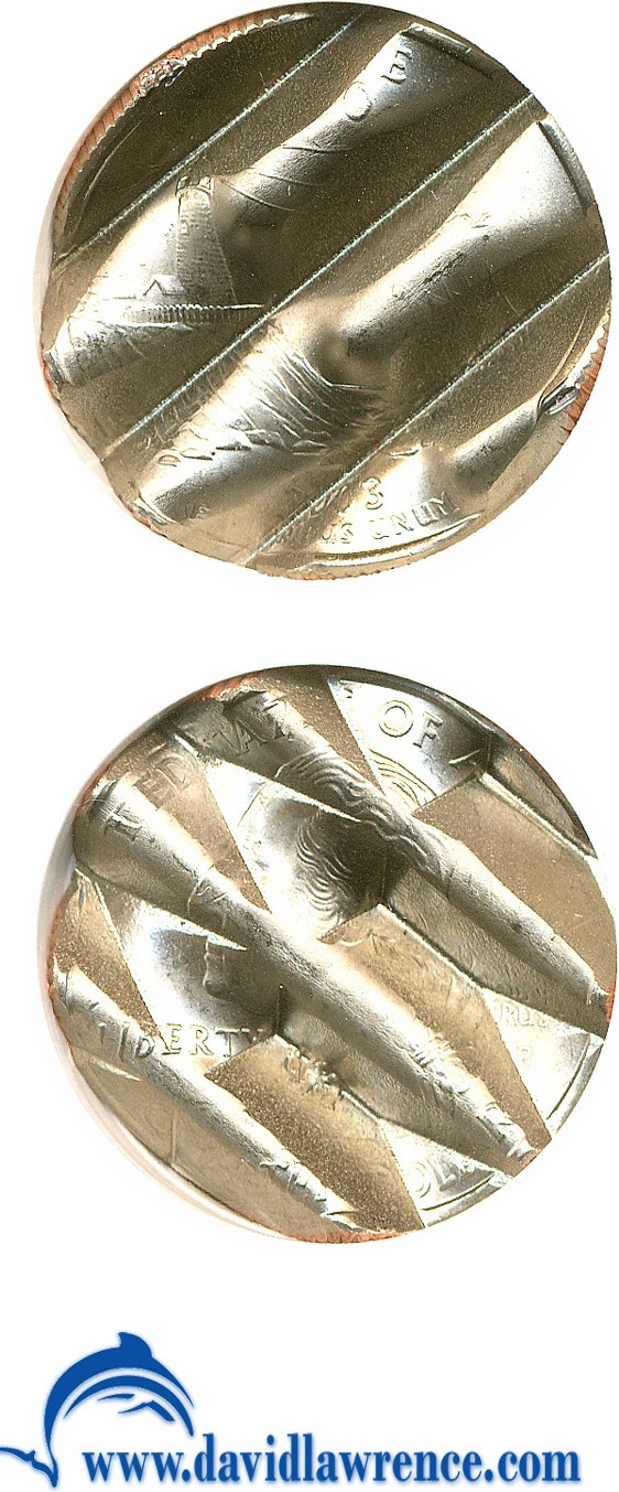 image for: 2003-P 25c Maine NGC - Waffle Cancelled 