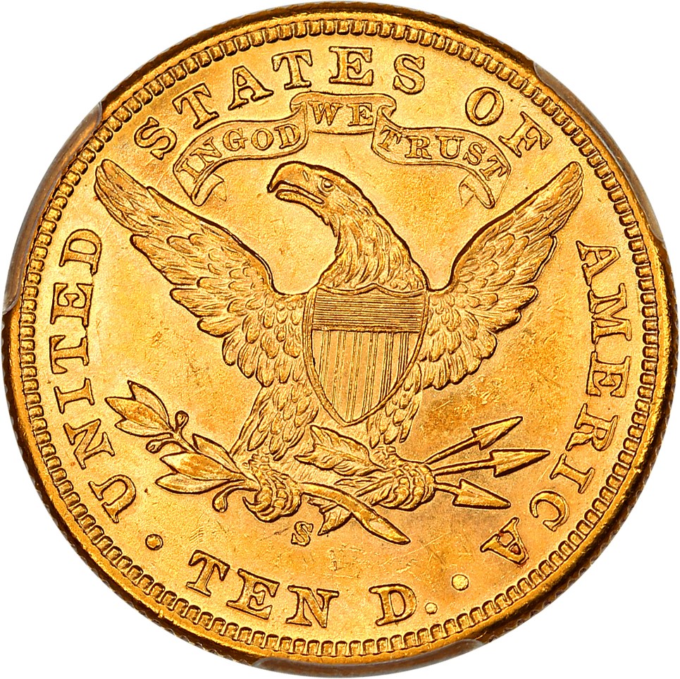image for: 1900-S $10 PCGS MS63