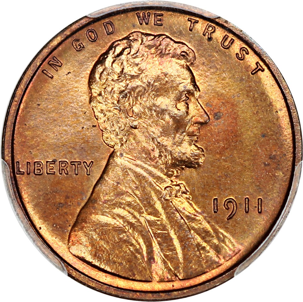 image for: 1911 1c PCGS/CAC Proof 65 RB