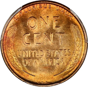 image for: 1909-S VDB 1c PCGS MS67 RD