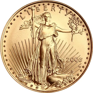 image for: 2006-W Gold Eagle $25 NGC MS70
