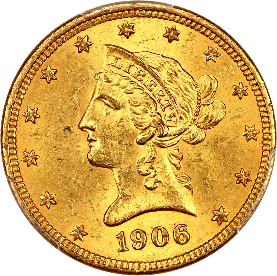 image for: 1906-O $10 PCGS/CAC MS63