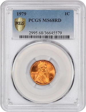 image for: 1979 1c PCGS MS68 RD