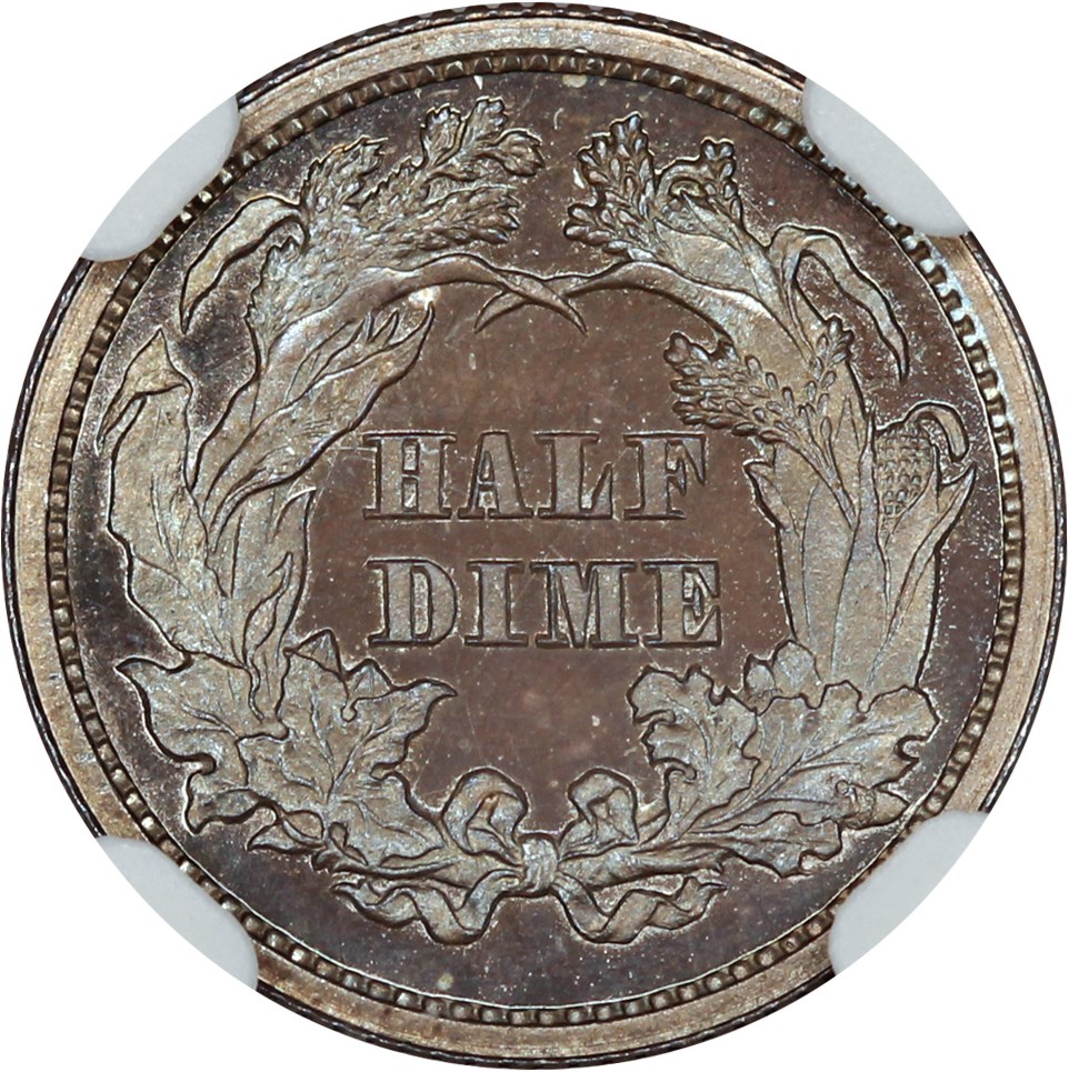 image for: 1863 H10c NGC/CAC Proof 65 