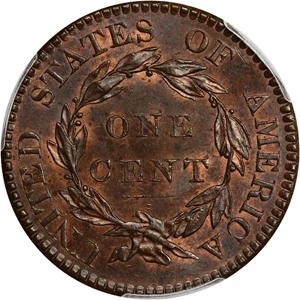 image for: 1819 1c PCGS MS63 RB (Small Date)