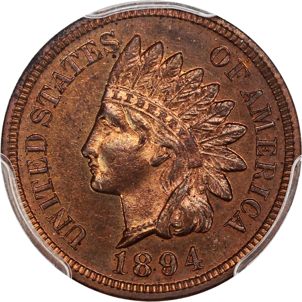 image for: 1894 1c PCGS Proof 65 RB