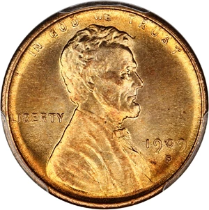 image for: 1909-S VDB 1c PCGS MS67 RD