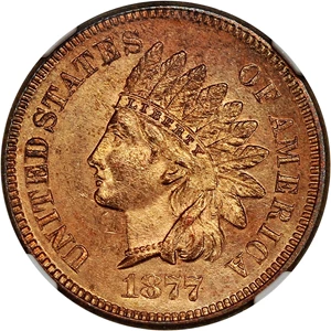 image for: 1877 1c NGC Proof 65 RD