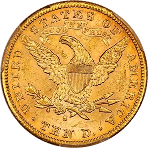 image for: 1883-S $10 PCGS MS63