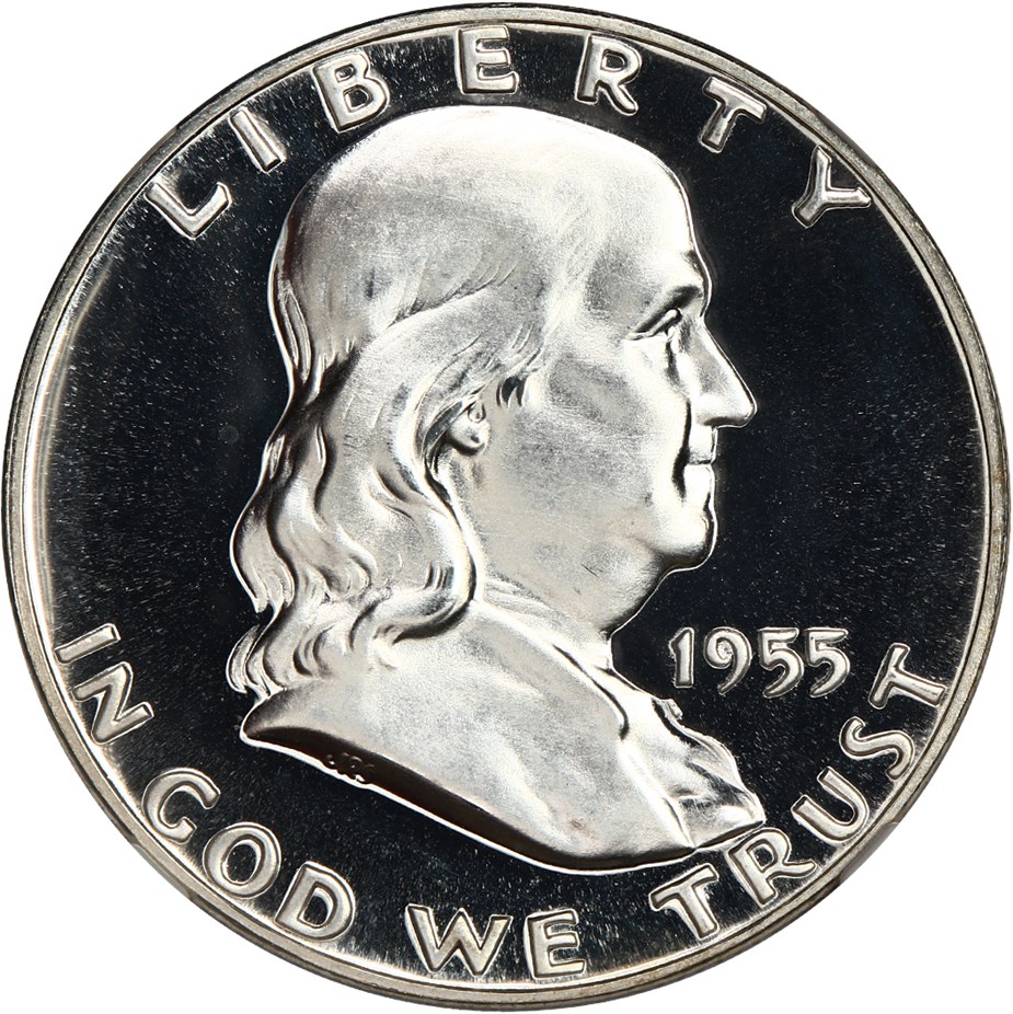 image for: 1955 50c NGC Proof 67 UCAM