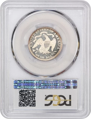 image for: 1875 25c PCGS Proof 64+ DCAM
