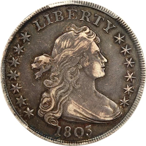 image for: 1803 $1 PCGS/CAC XF40