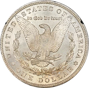 image for: 1884-CC $1 NGC/GSA MS65 GSA Hoard (With Box & COA)
