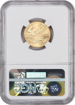 image for: 1992 Gold Eagle $10 NGC MS69
