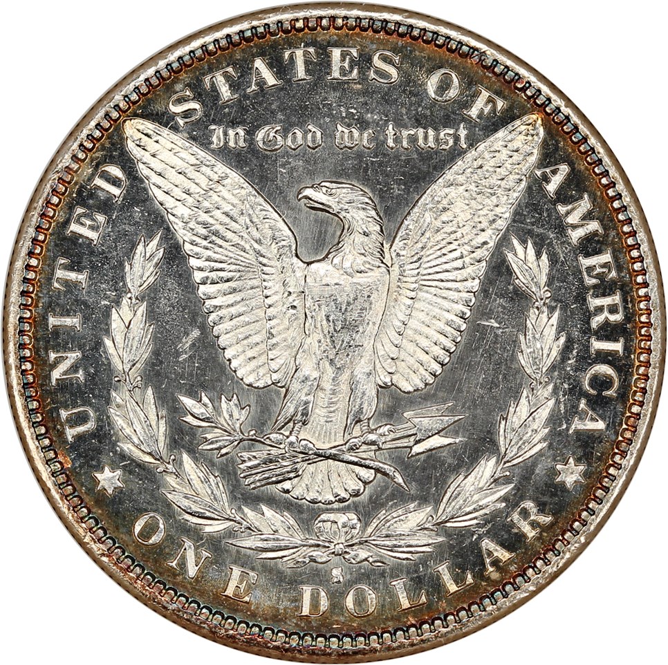 image for: 1886-S $1 NGC MS63 DMPL (OH)