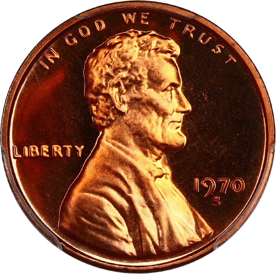image for: 1970-S 1c PCGS Proof 67 RD CAM (Small Date)