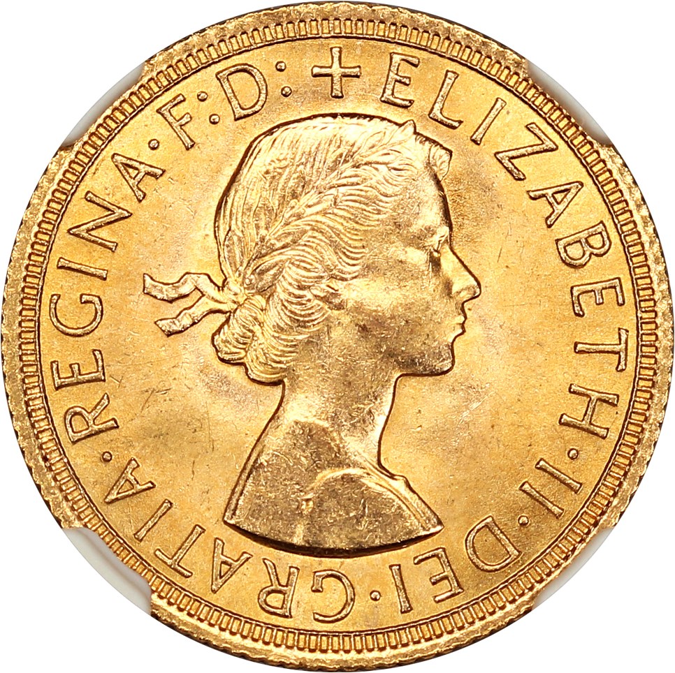 image for: Great Britain: 1963 Sov NGC MS64 (KM# 908)