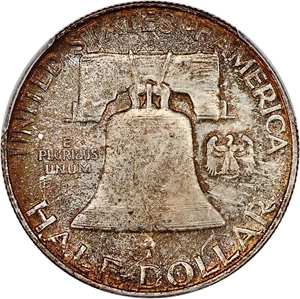image for: 1958-D 50c PCGS MS67