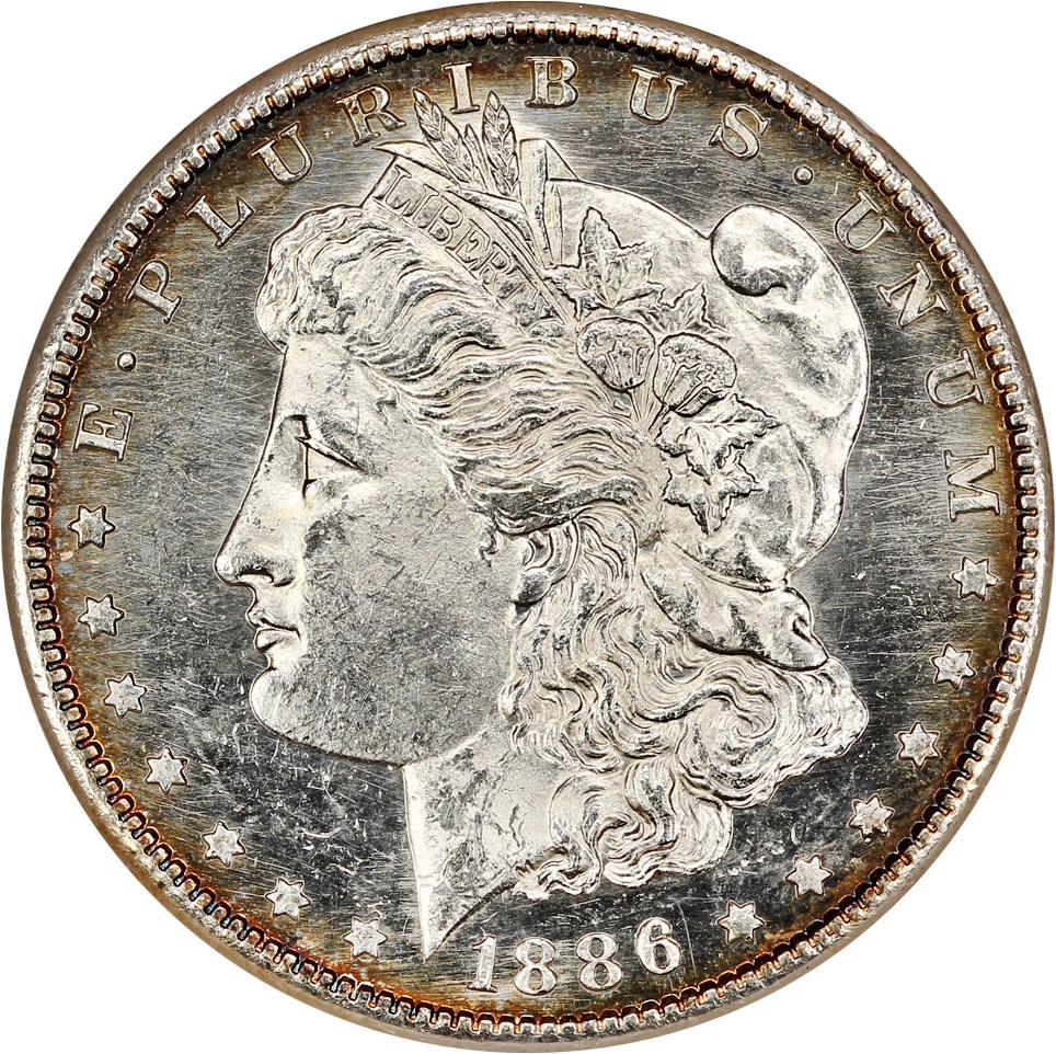 image for: 1886-S $1 NGC MS63 DMPL (OH)