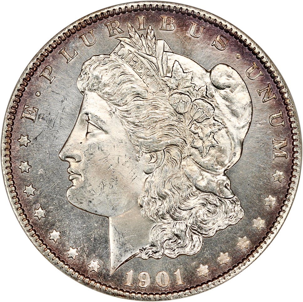 image for: 1901-O $1 ANACS MS64 DMPL