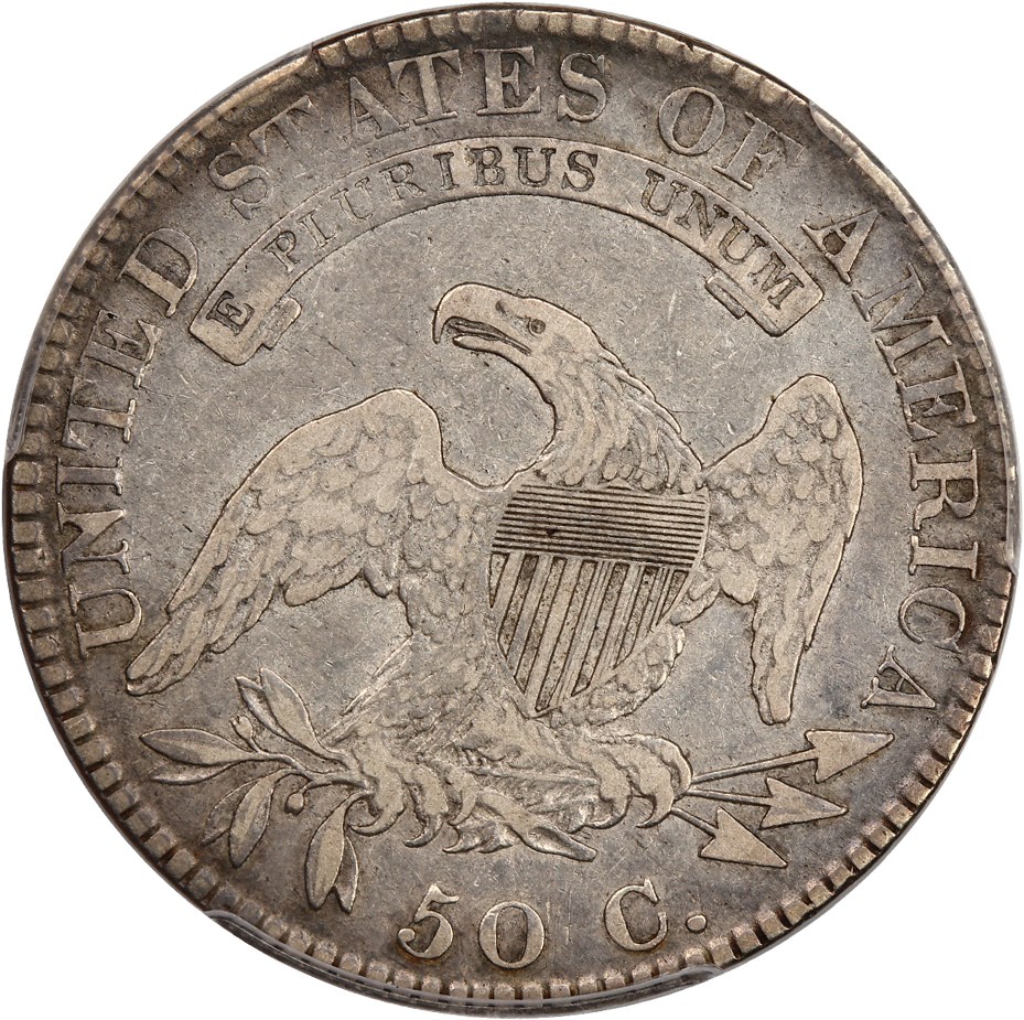 image for: 1820/19 50c PCGS VF20 (Overton 101a, Square Base 2)