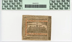 image for: FR. PA175 1775 10-Apr 50s Pennsylvania Colonial Currency PCGS About New 58 PPQ