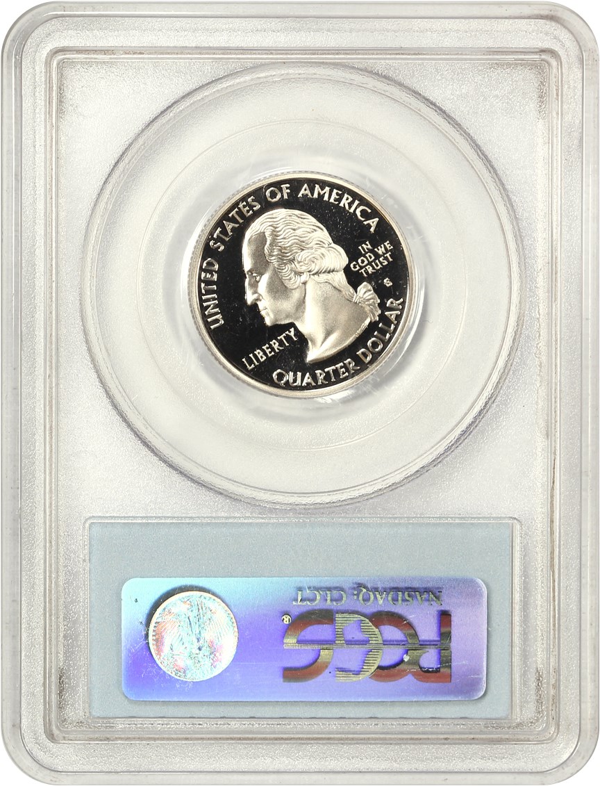 image for: 2003-S Maine 25c PCGS Proof 69 DCAM