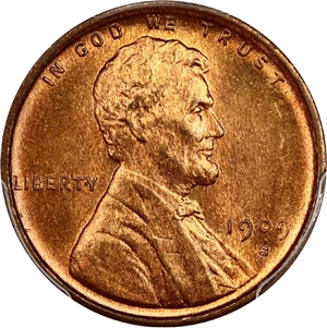 image for: 1909-S Lincoln 1c PCGS/CAC MS66 RB