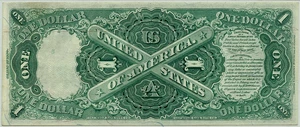image for: FR. 29 1880 $1 Legal Tender PMG Choice Unc 64 EPQ