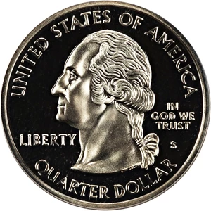 image for: 2000-S New Hampshire 25c PCGS Proof 69 DCAM