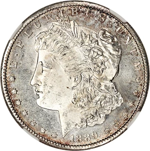 image for: 1889-S $1 NGC MS66