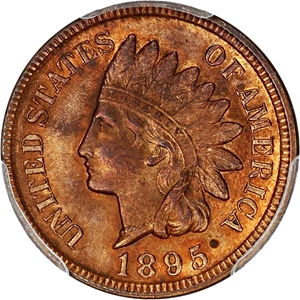 image for: 1895 1c PCGS MS63 RB