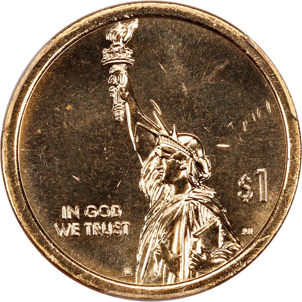 image for: 2018-D Position A $1 PCGS MS65 American Innovation (Washington-1st Patent)