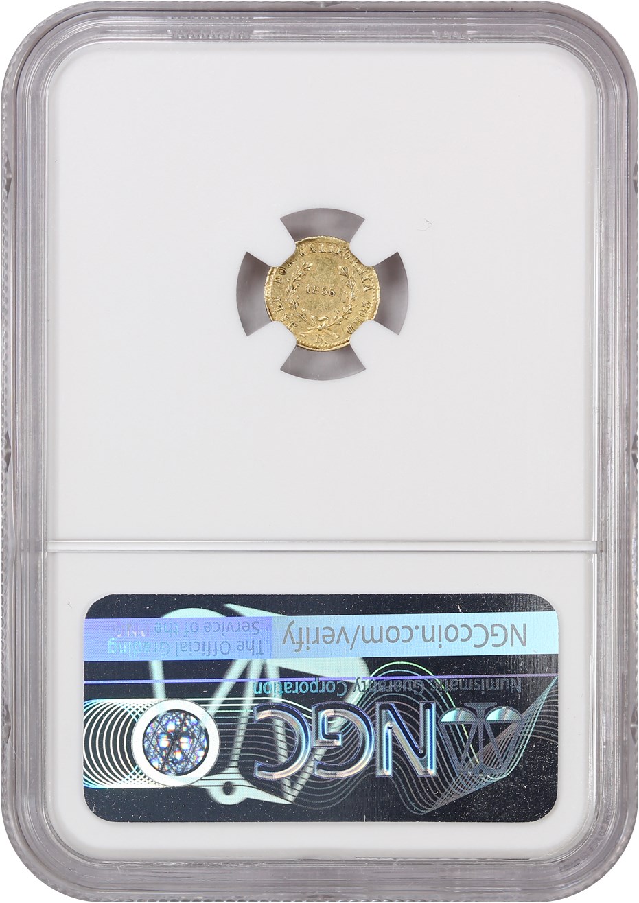 image for: 1856 Cal. Gold 50c NGC AU58 (BG-434)