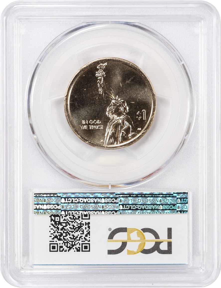 image for: 2018-D Position A $1 PCGS MS65 American Innovation (Washington-1st Patent)
