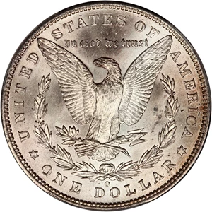 image for: 1888-O $1 PCGS UNC Details (Cleaned)
