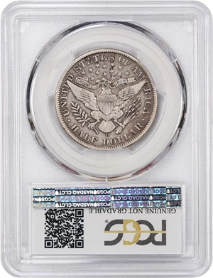 image for: 1908-D 50c PCGS Fine Details (Cleaned)
