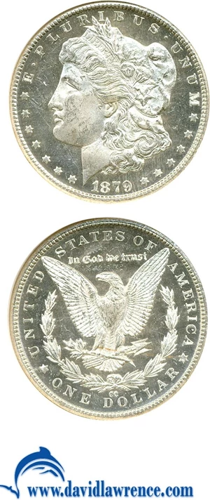 image for: 1879-CC $1 Capped Die NGC MS63 DMPL (VAM-3, Top 100)