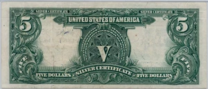 image for: FR. 281 1899 $5 Silver Certificate PMG Very Fine 35 EPQ