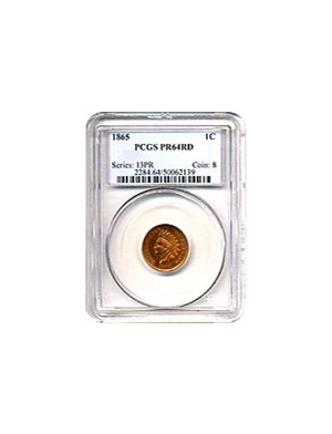 image for: 1865 1c PCGS Proof 64 RD