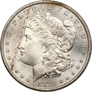 image for: 1883-CC $1 NGC/GSA MS65 ex: GSA Hoard